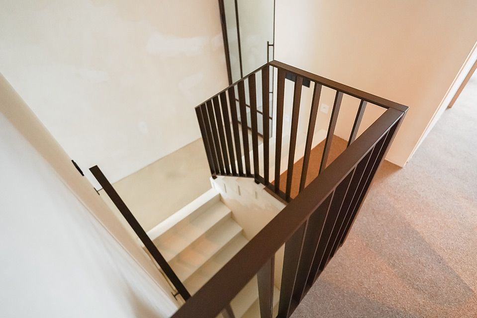 houten trap vurenhout